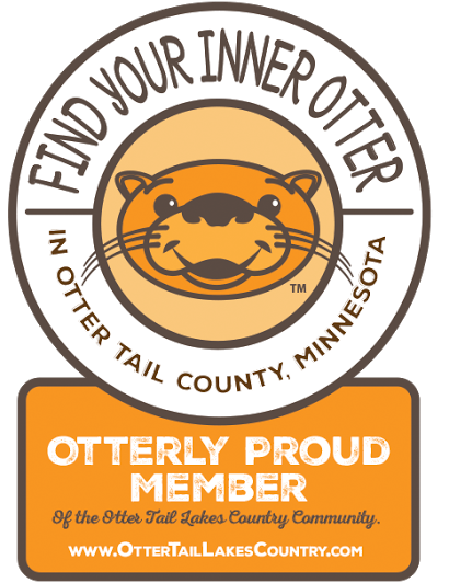 Otter Tail Lake Country Association badge.